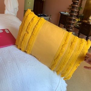 Yellow Throw Pillow